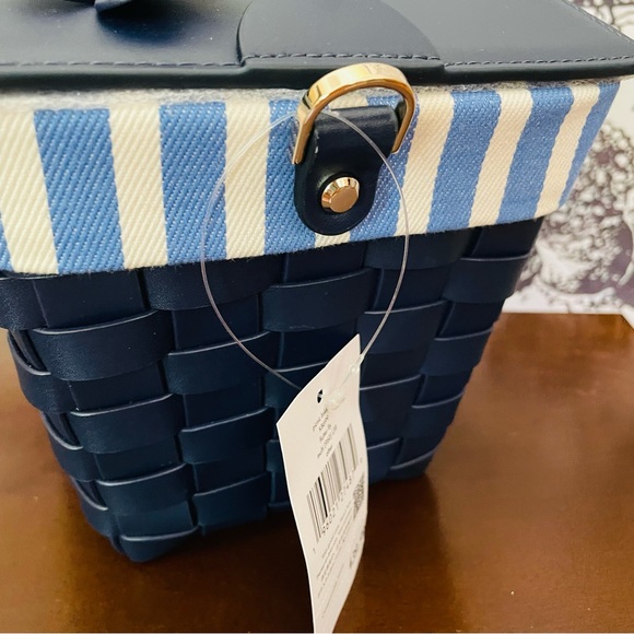 • NWT KATE SPADE PICNIC 3D BASKET FLUTTER FLY BUTTERFLY BASKET BIFOLD WALLET SET - Picture 13 of 14